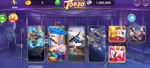 Cổng game Topzo mang đến sảnh bắn cá siêu hot